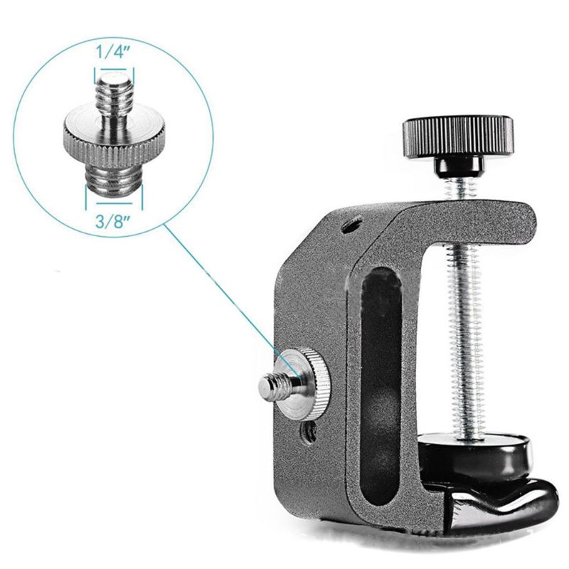 1Set 1/4 3/8 Inch Converter Schroefdraad Schroeven Camera Adapter Mount Ptz Voor Statief