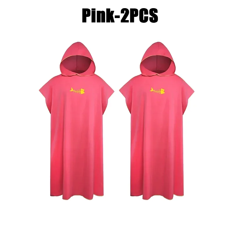 Microfiber handdoek met capuchon Heren Dames voor zwemmen Strand Reizen Sneldrogend Veranderend gewaad Cape Badhanddoek Badjas Surfponcho Sauna Spelen: Goud