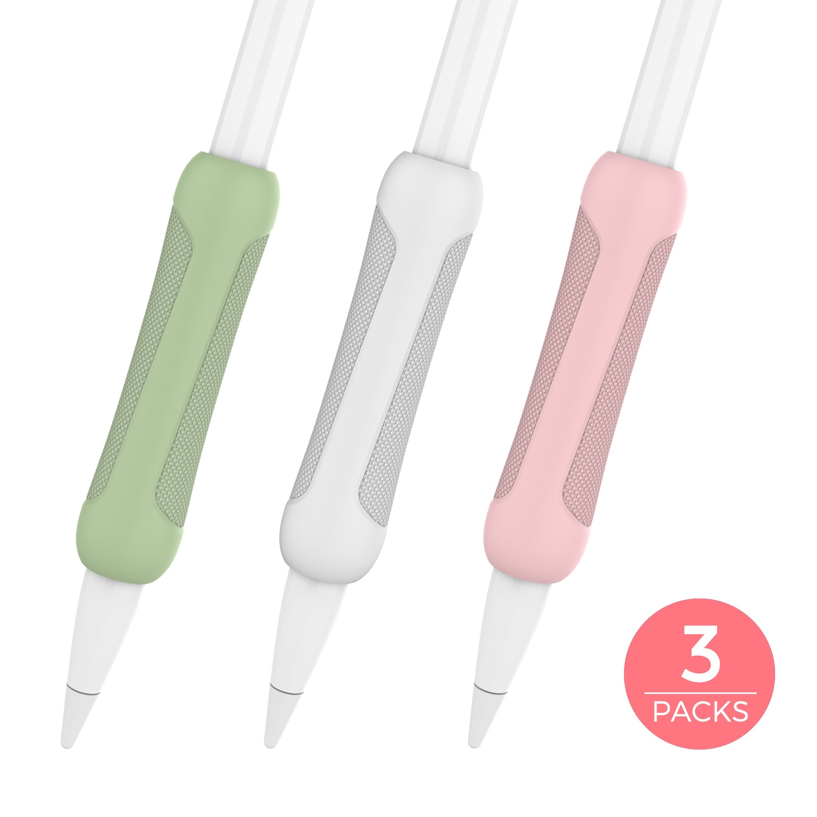 Antislip Pen Grip Beschermhoes Is Geschikt Voor Apple Stylus Apple Potlood 1/2 Generatie Siliconen Pen Grip Beschermende cover