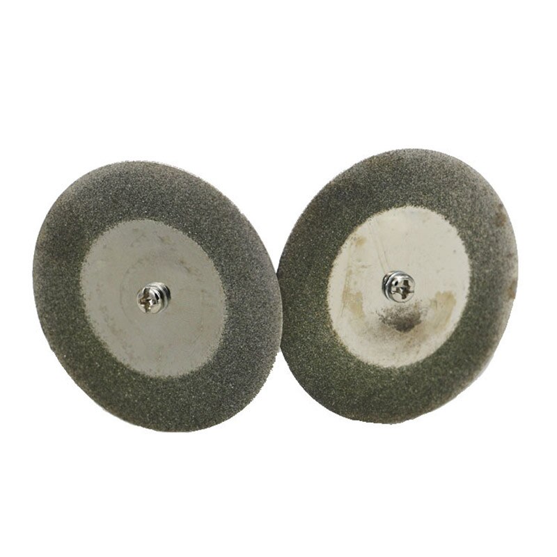 10Pcs/ Set 50mm Diamond Glass Coated Rotary Cutting Cut Off Blade Wheels for Cutting Grinding Of Glass Marble Tile Granite --M25