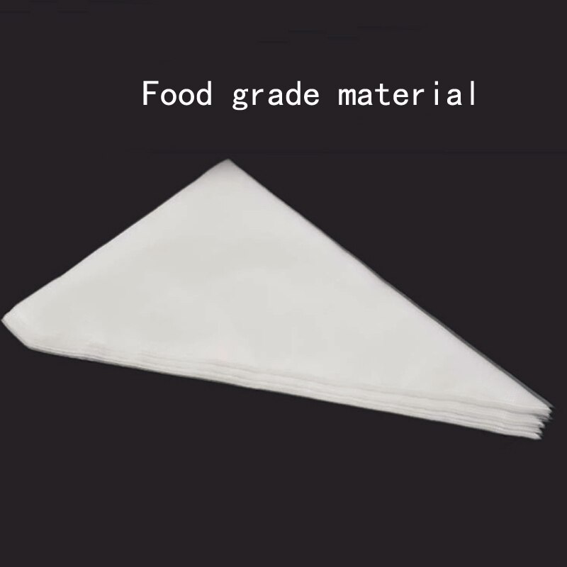 50PCS Extra Large Size Disposable Pastry Bag Icing Piping Bag Cake Cupcake Decorating Bags Bakeware Cookie Cutter Cake Tools