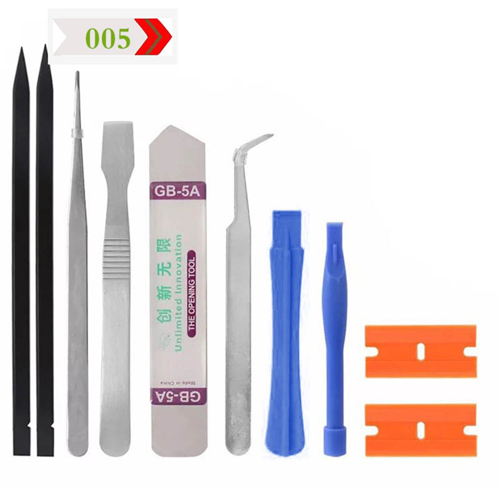 21 in 1 Mobile Phone Repair Tools Kit Spudger Pry Opening Tool Screwdriver Set for iPhone X 8 7 6S 6 Plus Tablets Hand Tools Set
