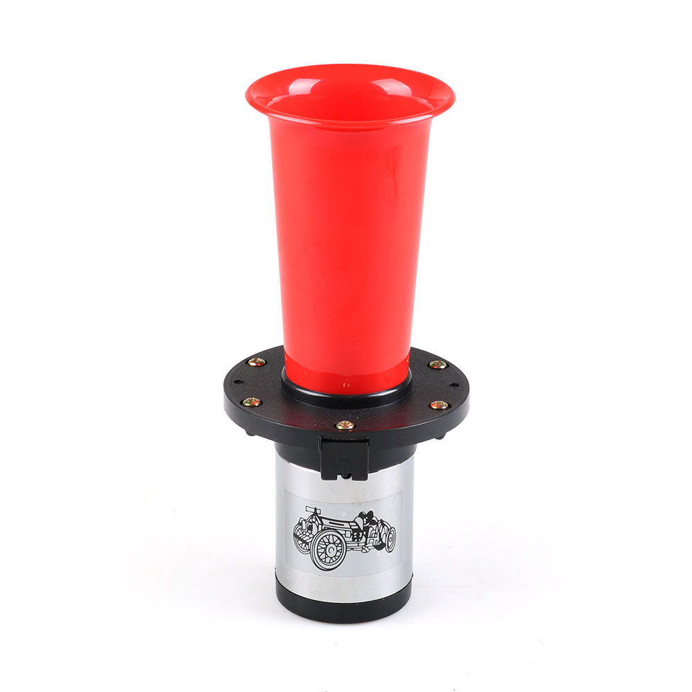 Cuerno de aire antiguo para coche, bocina clásica Vintage de 12V, OO-GA, para Ford Modelo T, Old School, cromo, 115dB: Rojo