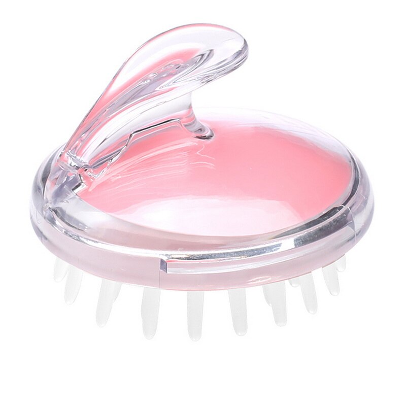 1 Uds. De cepillo de champú de silicona para ducha del cuero cabelludo, cepillo de masaje para pelo, peine masajeador de cuero cabelludo