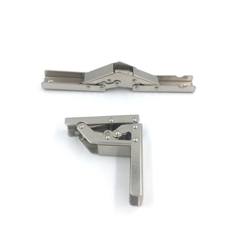 1Pc 90/180 Grad Frühling Klapp Möbel Scharnier See-freies Scharnier Faltbare Schreibtisch Stuhl Brücke Scharniere Hardware- Zubehör Teile