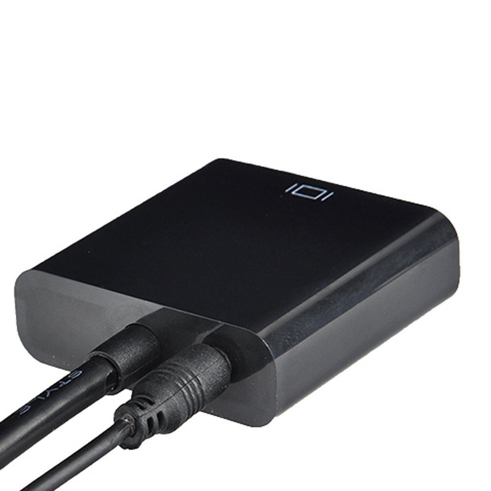 Hdmi Naar Vga Adapter Man-vrouw Converter Voor PS4 1080P HDMI-VGA Adapter Met Video Hdmi Vga Audio Kabel jack Voor Computer Tv