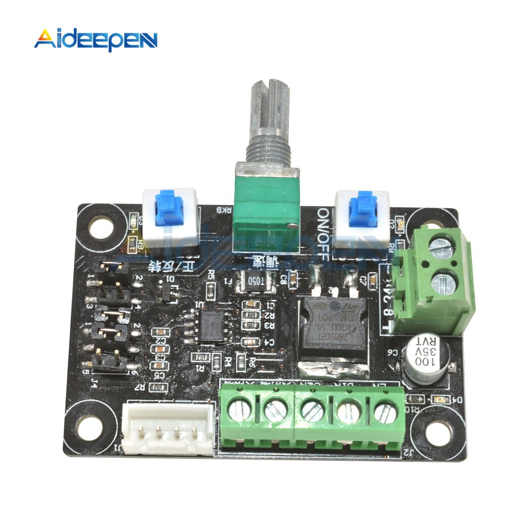 DC 12V 24V Motor Pulse Signal Generator for Stepper Motor Driver Controller Speed Regulator