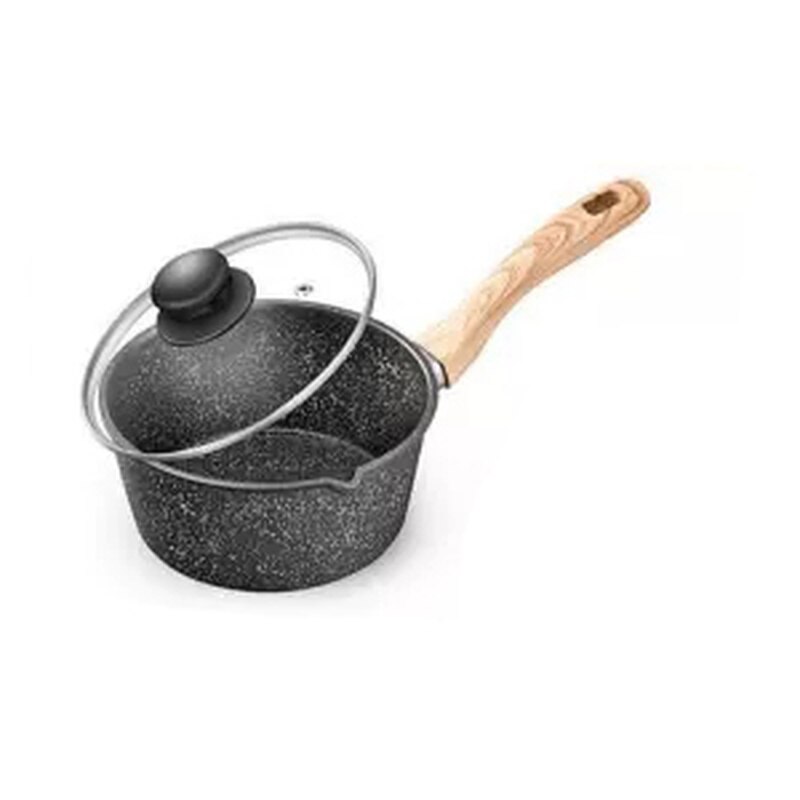 Milk Pot Non-stick Pot Home Baby Children's Food Supplement Pot Maifan Stone Pot Pot Milk Pot Soup Pot Cooker Frying Pan Wok Pan