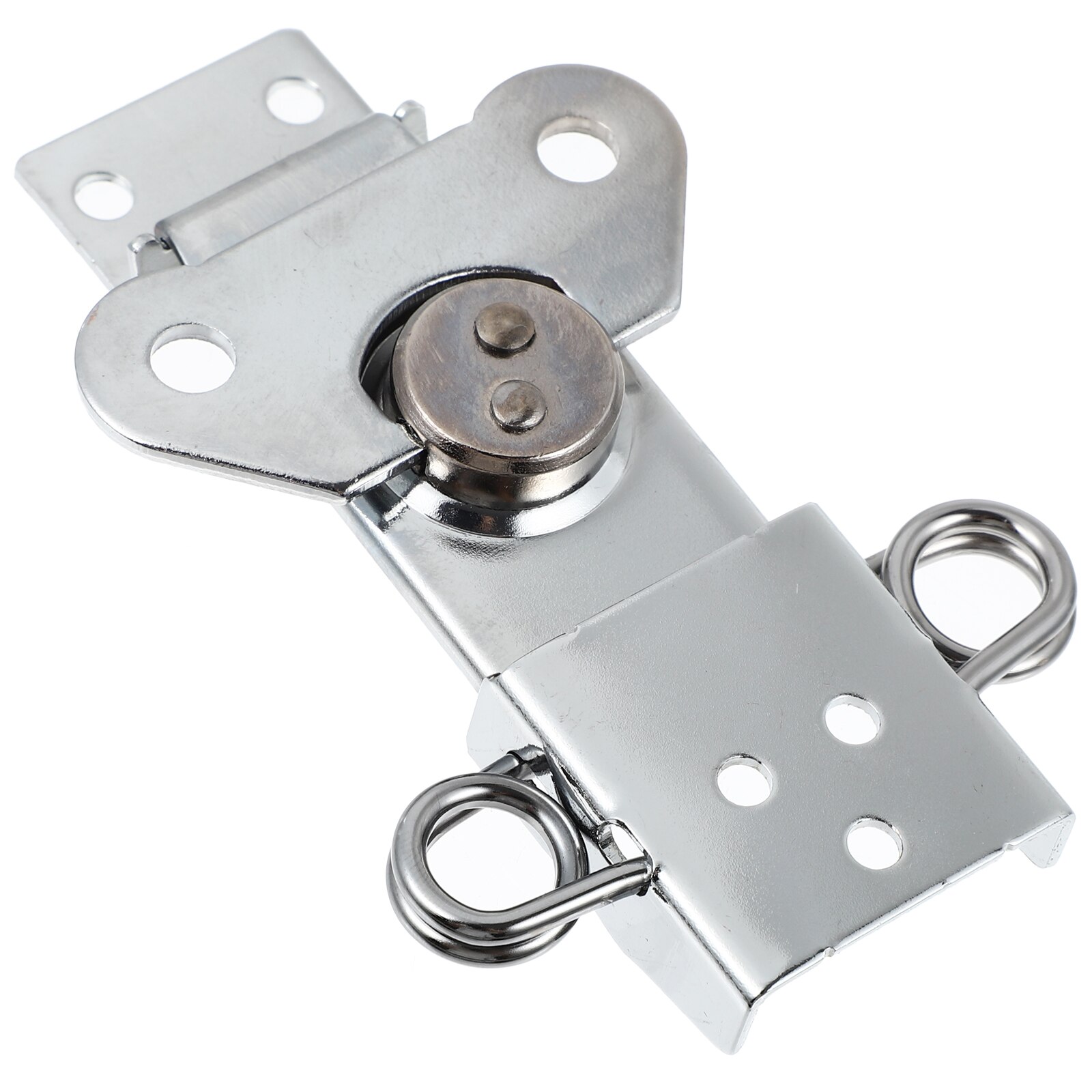 Zinc Alloy Spring Loaded Twists Clamp Mount Case Box Closure Lock: Default Title