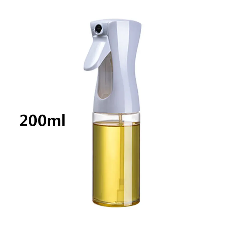 200/300/500 ml Olie Spray Fles BBQ Koken Olijfolie Spuit Keuken Bakolie Spray Lege Fles Azijn fles Dispenser: Light Grey