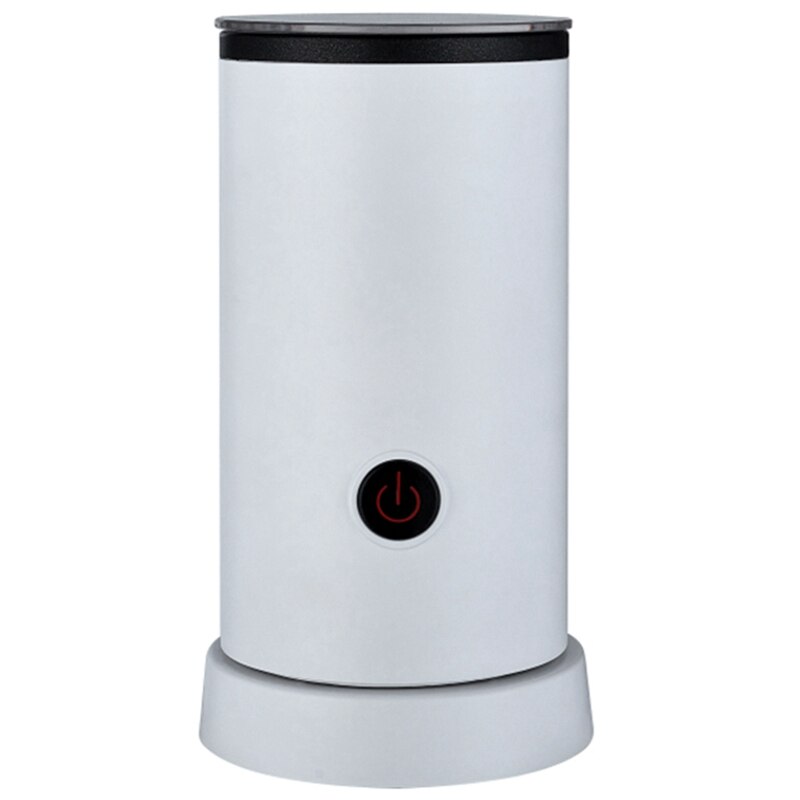 Automatische Milchaufschäumer Elektrische Wärmer mit oder Kalt Funktionalität für Cappuccino Latte Macchiato, EU Stecker: Weiß