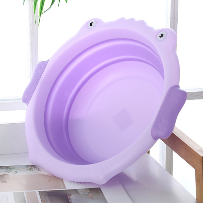 Baby Po-Waschwanne 28,3x43cm - Portable Babywaschschale Mit PU-Kissen