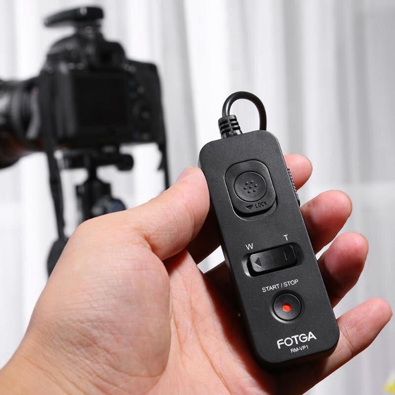 FOTGA RM-VS1 Fernbedienung Auslöser für Sony RM-VPR1 A-5100 A-7S A-5000