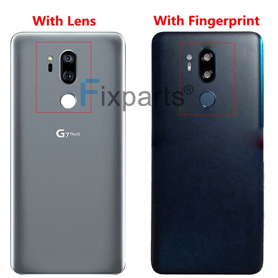 6.1"For LG G7 ThinQ Battery Cover Back Housing Glass Rear For G7 ThinQ G710EM Rear Panel Glue Tools Replacement Repair Parts
