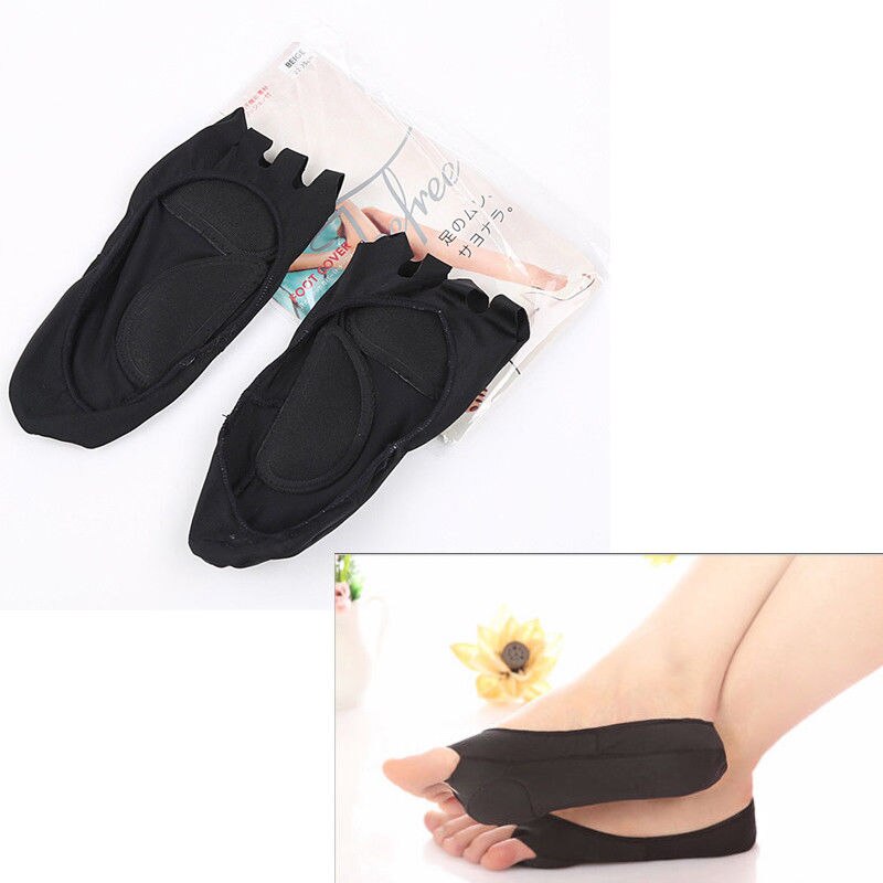 Chaussettes de compression soutien de la voûte plantaire fasciite plantaire douleur au talon soulagement des pieds masseur 1 paire de chaussettes de soutien de la voûte plantaire: Noir