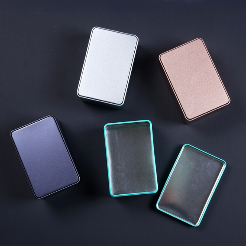 Empty Tea Can Tin Box, Tinplate Containers, Storage Organizer, Packaging