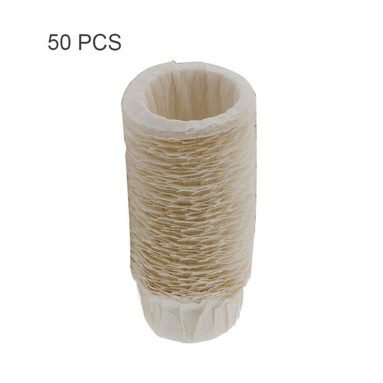 100 st pappersfilter koppar utbytes k-cup filter för keurig k-cup fantastiska kaffefilter: 50 st ecru
