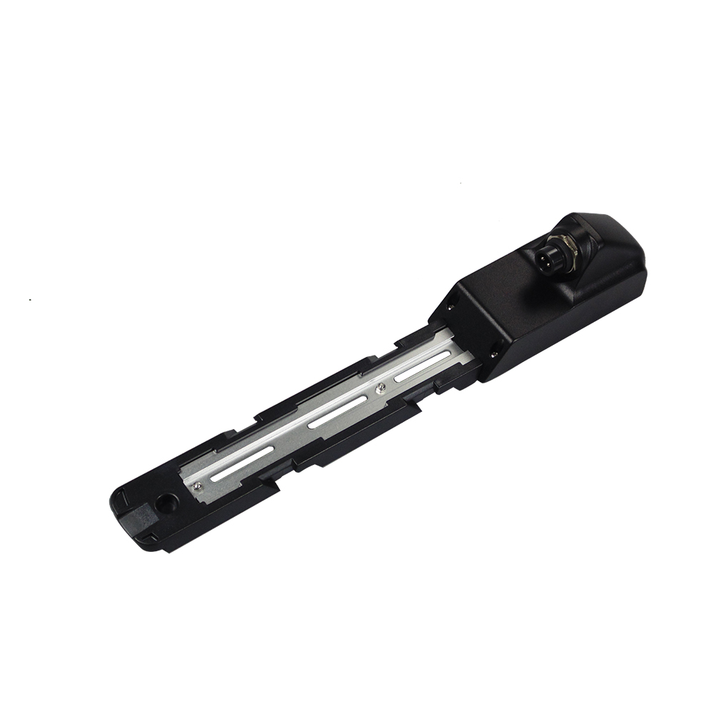 E-bike Batterij Basis Montageplaat Beugel Houder Bevestiging elektrische Fiets Hailong Shark 2pin 4pin 5pin Ebike deel: Donker Kaki