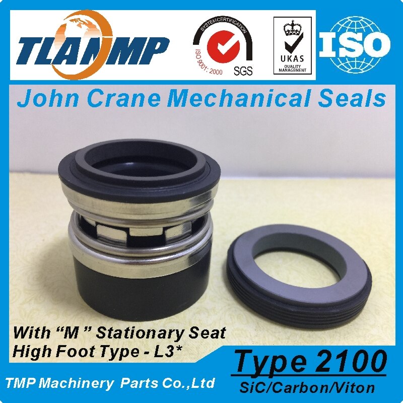 Type 2100-2-43 , 2100K-43 , 2100-43 (L3 *) J-Crane Elastomeer Balg Tlanmp Mechanical Seals