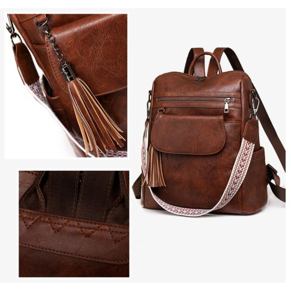 Women Backpacks Shoulder Bag Soft Leather Backpack Ladies Travel Bag Large School Bags for Teenage Girls