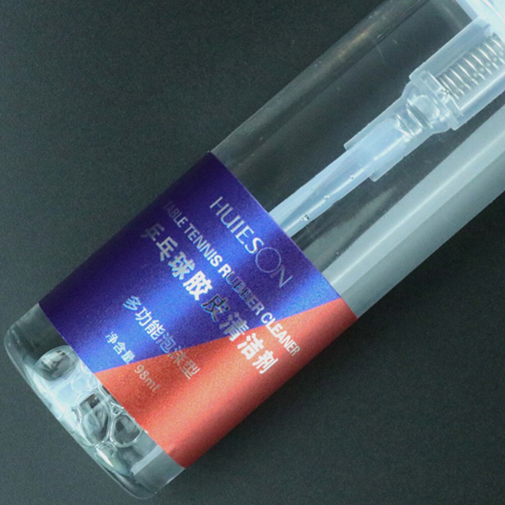 98ml Dust Racket Bats Accessories Table Tennis Rubber Cleaner Prevent Aging Antistatic Tackifier Portable