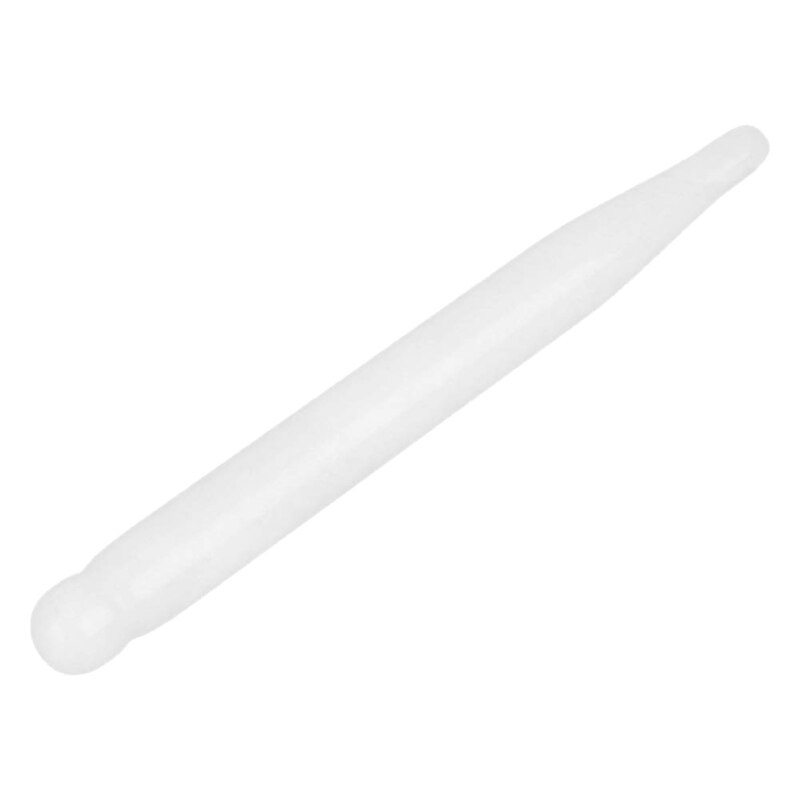 Acupuncture Pen - Massager Jade Roller Natural White Jade Roller Face Care Tool Stone Acupuncture Therapy Point Massage Stick