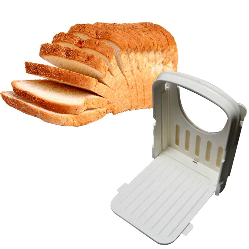 Broodsnijmachine Toast Slicer Toast Snijden Gids Opvouwbare En Verstelbare Handed Broodmachine Brood Maker Voor Zelfgemaakte Brood