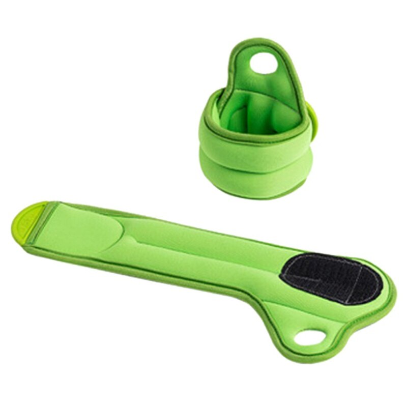 2PCS 1kg Running Walking Hand Wrist Weights Sandbag Iron Sand Invisible Fitness Boxing Strength Training Equipment: G