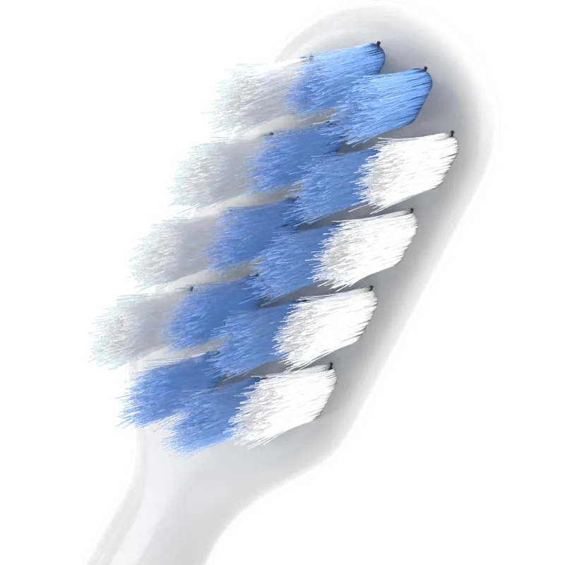 Vervangbaar voor DR BEI bet-c01/Dr-Bei C1/C2/S7 10 STUKS Opzetborstels Zachte DuPont Haren Sonische Elektrische Tandenborstel Navullingen