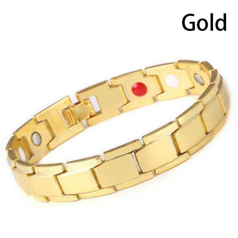 Bracelet Titanium Steel Bracelets Magnets Health Care Bracelets Bangle Jewelry For Women Men: GD