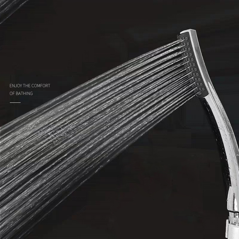 Hand Shower,Hand Held Shower Head Bathroom Accessories ABS Chrome Finished 150CM Stainless Steel Hose Handheld Showerheads