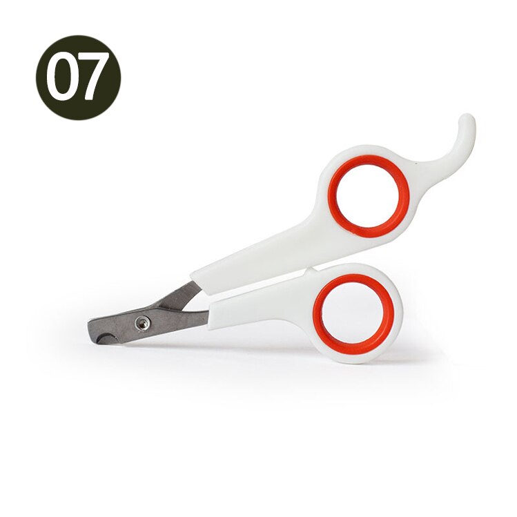 Cortador de garras para perros y Gato, tijeras para cortar uñas, animales, acero inoxidable con cerradura: 07