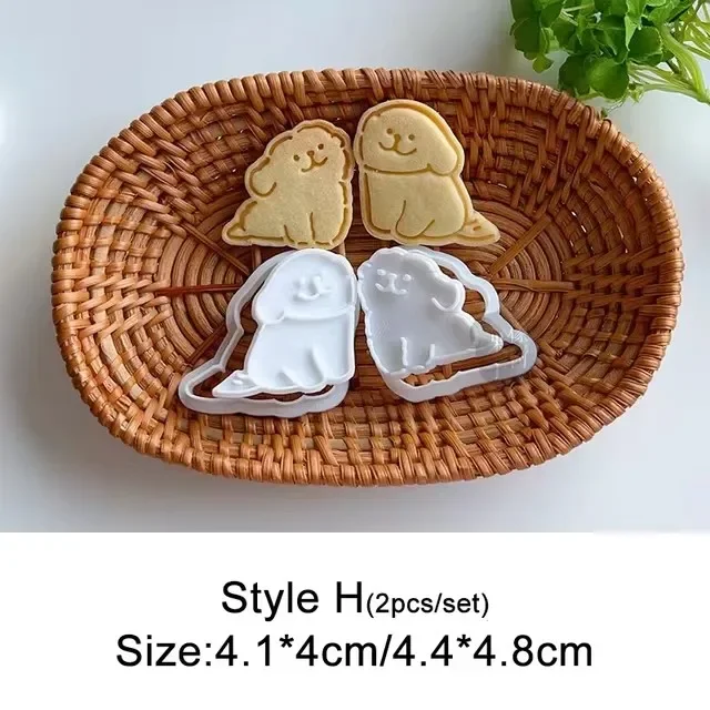 Nette Bär Fondant Kuchen bilden Keks Cookie Kolben Schneider für freundlicher Sugarcraft Kuchen Dekorieren Backen Werkzeuge Küche Spielereien: dunkel Grau