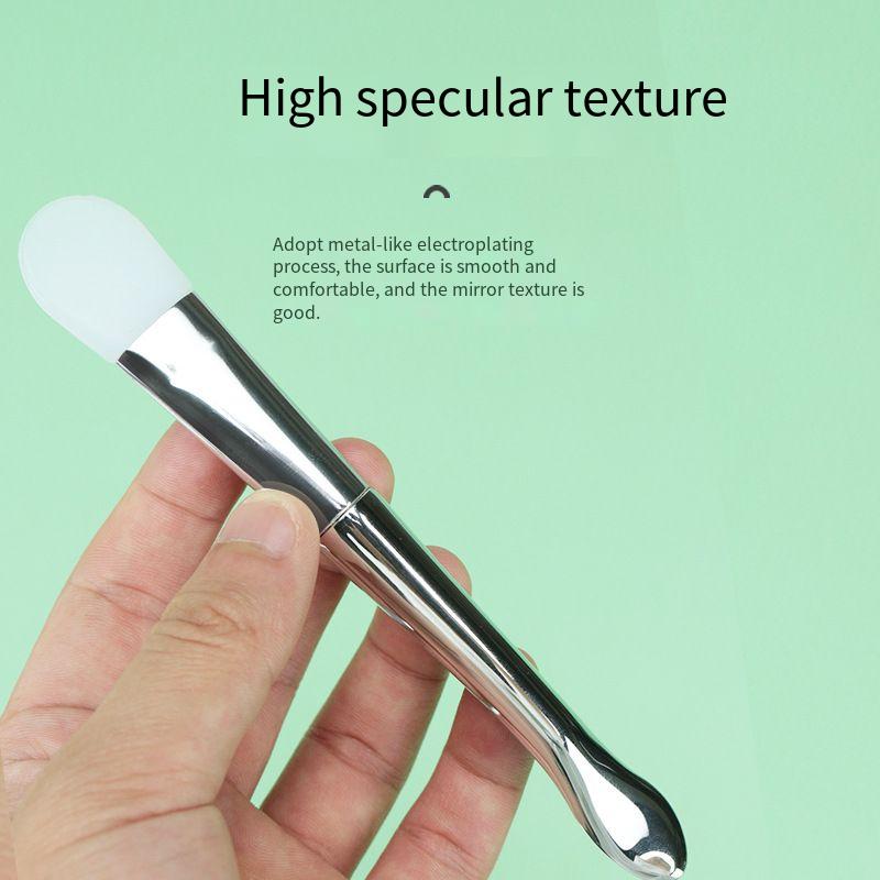 Sminkeverktøy multifunksjonell silikon ansiktsmaskebørste myk hår ansiktsbørste applikator for ansiktsmaske skjønnhetssalongbørster