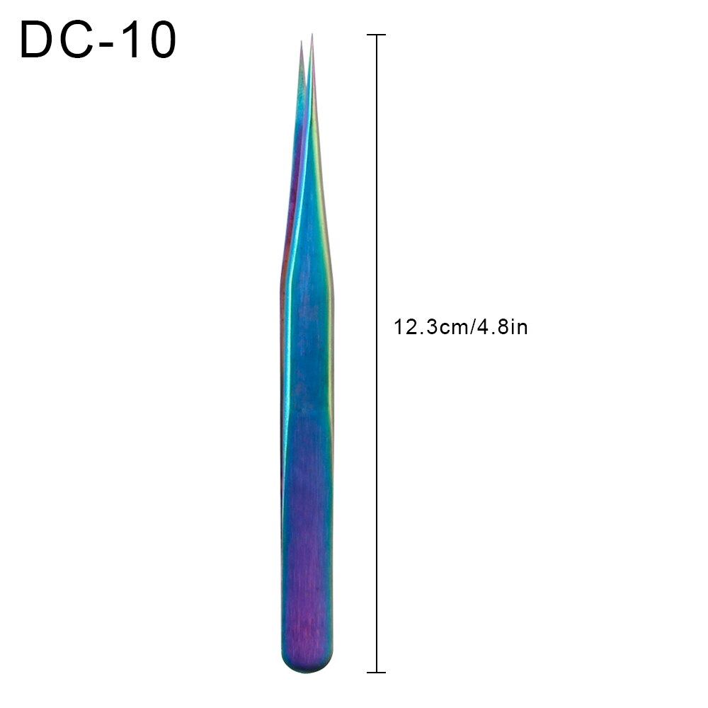 Stainless Steel Nail Clipper Cutter Scissor Rainbow Tweezer Clipper Dead Skin Remover Edge Cutter Plier Manicure Nail Art Tools: DC10