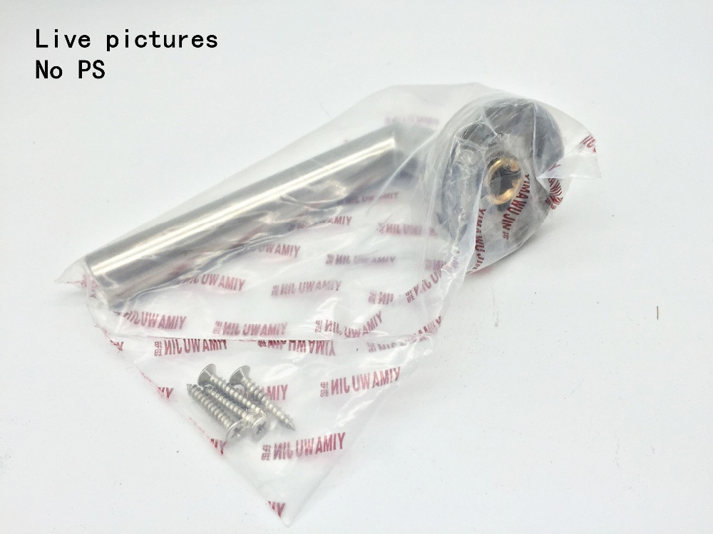 Stainless Steel Fixed Door Handle Furniture Knob Wall Garden 1Pc