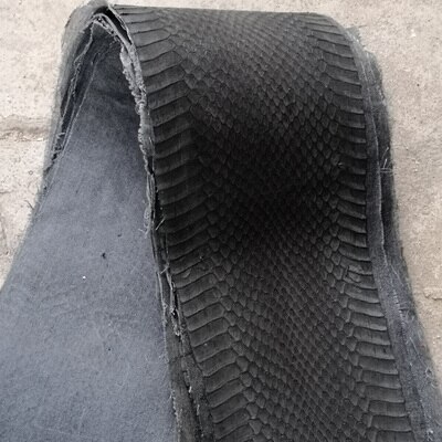 DIY 17 farben Natürliche Schlangen Leder Stoff mit handwerk Leder werkzeuge Seltene Haut 80x10cm-140X15cm: 17-130x12