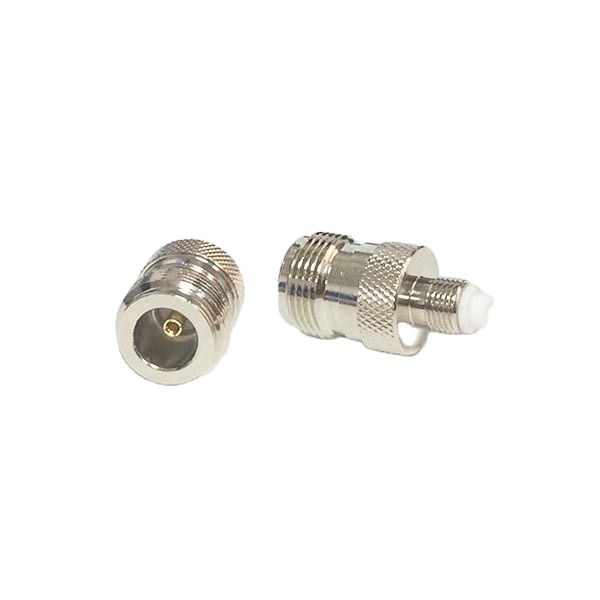 1 pc Jack N Fêmea para FME Feminino Jack RF Coaxial Adaptador conversor Reta Niquelado NEW atacado