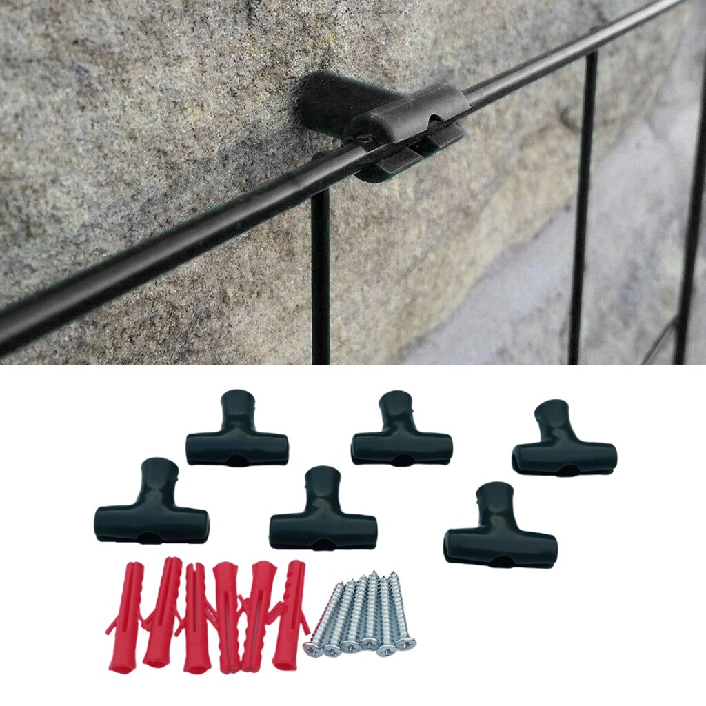 6pcs Gardens Clips Fixing Wire Mesh Protective Netting Garden Care Tools