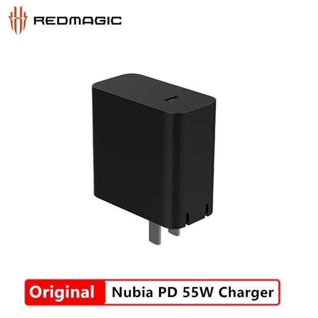 Originele Nubia Red Magic 5GType-C Naar Type-C 5A Kabel Voor Redmagic 5G Output Nubia 55W Pd snellader: 55W PD