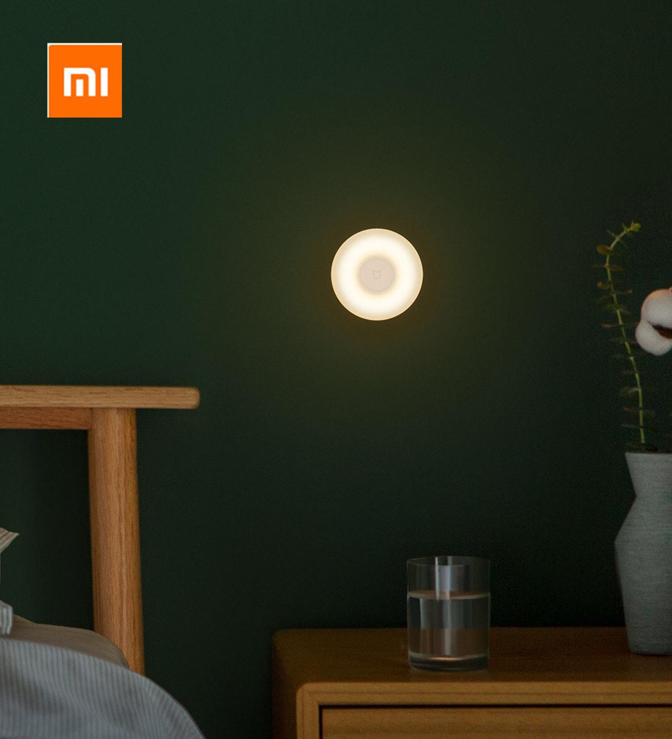 2020New Xiaomi Mijia MJYD02YL Night Light 2 Generation Adjustable Brightness Infrared Smart Human Body Sensor With Magnetic Base