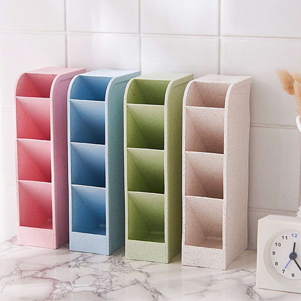 Desk Pen Organizer Holder Caddy Office Pencil Mesh Desktop Storage