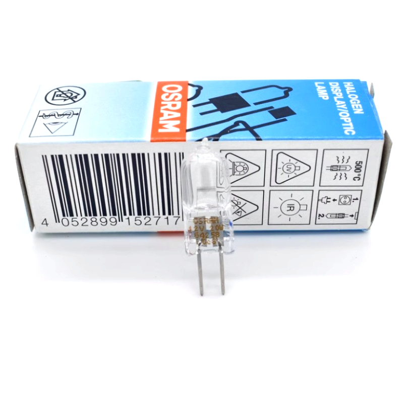 Original OSRAM 64258-C 12V20W 2000 horas bombilla de filamento de tungsteno halógeno con analizador bioquímico UV