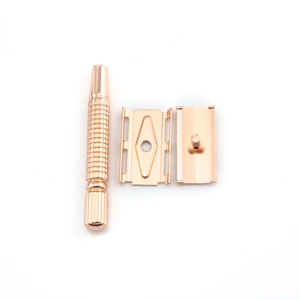 BAILI Double Edge Safety Razor Silvery Golden safety razor Alloy razor come with box 1 SET/LOT