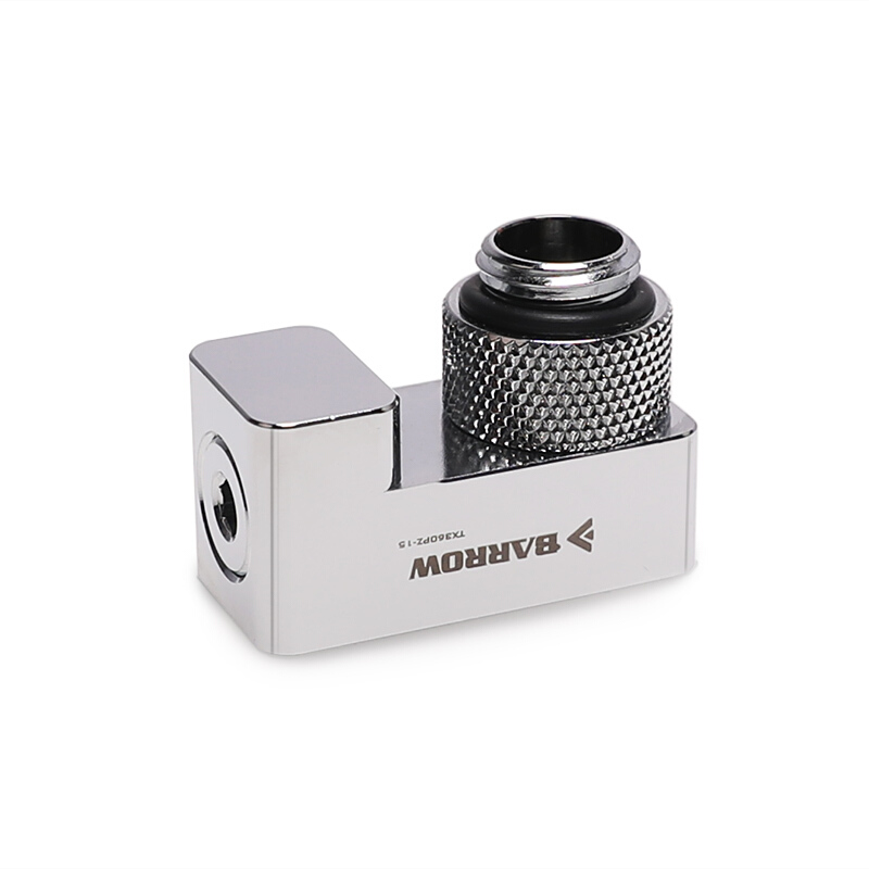 Barrow TX360PZ-15, 15mm 360 Degrees Rotary Offset Fittings , G1/4 15mm Male To Female Extender Fittings