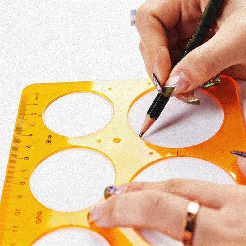 7 Architecture Drawing Templates French Curve Ruler for Artistic Studio and School Drawing Rulers for Building Formwork