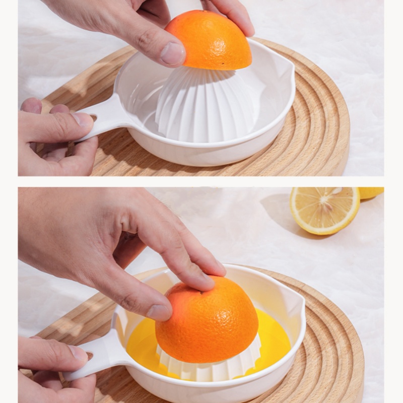 Presse-agrumes coloré sans effort, presse-agrumes manuel en plastique sans BPA, presse-fruits pressé à la main pour citron Orange, Gadgets de cuisine