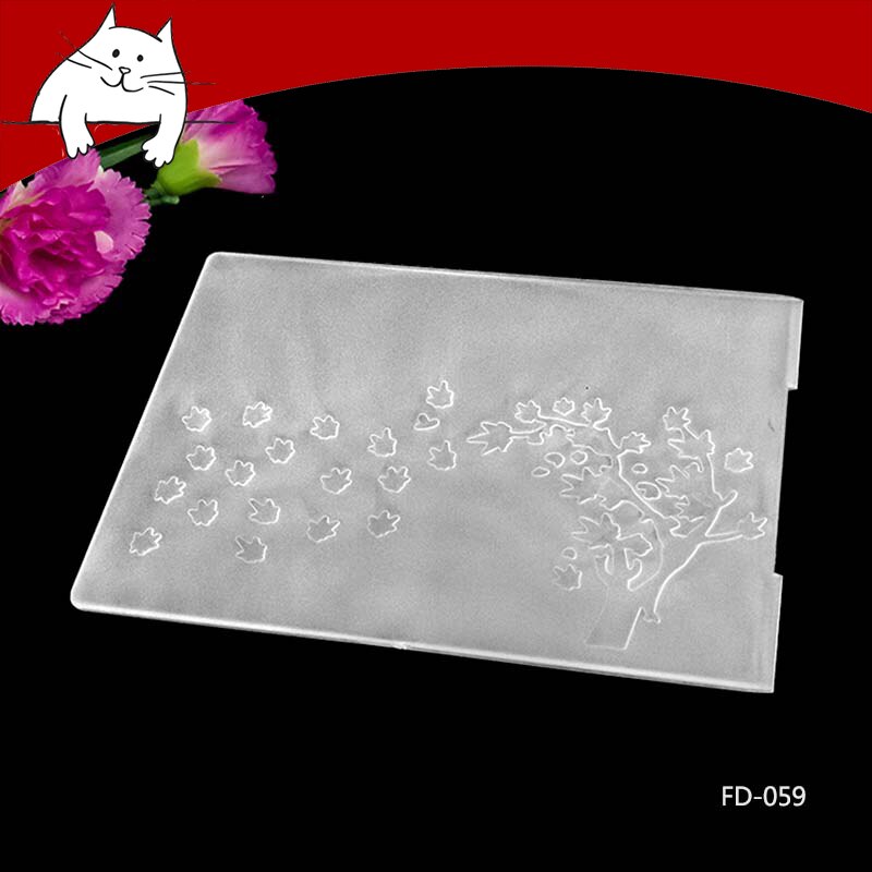 Dossier de gaufrage en plastique, pour la fabrication de cartes, papier de Scrapbooking, fournitures de décoration artisanale bricolage