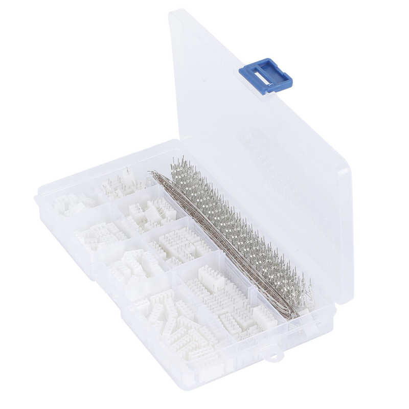 Pin Housing Connector Kit Cable Adapter Socket Terminal Block Male Female White