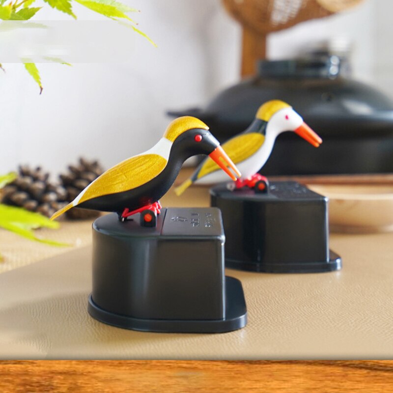 Neue Nette Kleine Vogel Zahnstocher Behälter Automatische Zahnstocher Spender Zahnstocher Halfter Dekoration Tisch Dekor